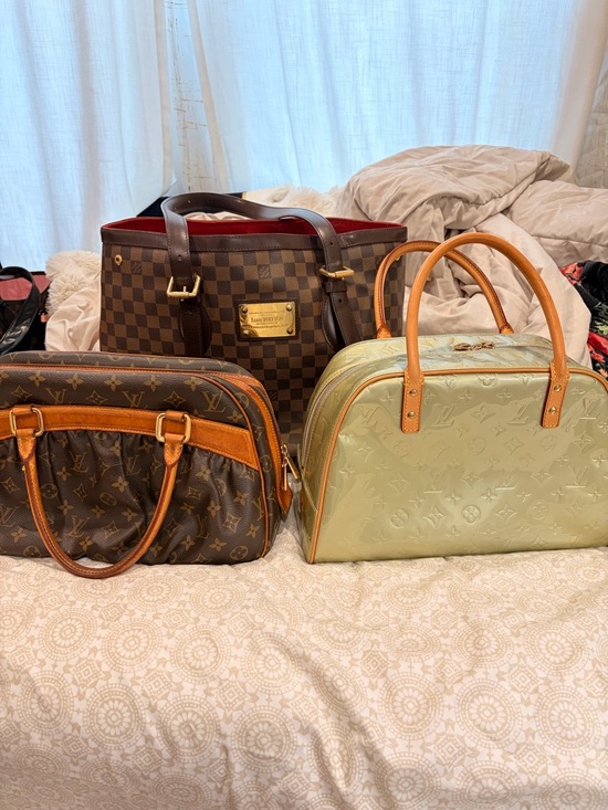 Louis Vuitton Handbags - Louis Vuitton Vernis Tompkins, Mitzve & Hampstead Damier GM Tote **BUNDLE**